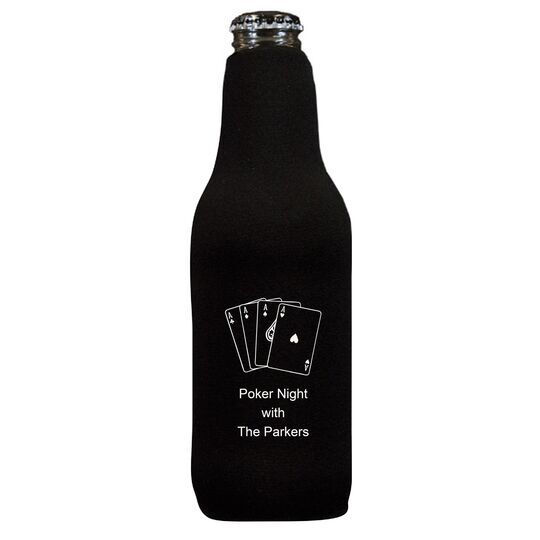 All Aces Bottle Koozie